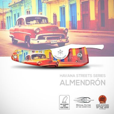Couteau coupe cigare Les Fines Lames - LE PETIT "Havana Streets" Almendron