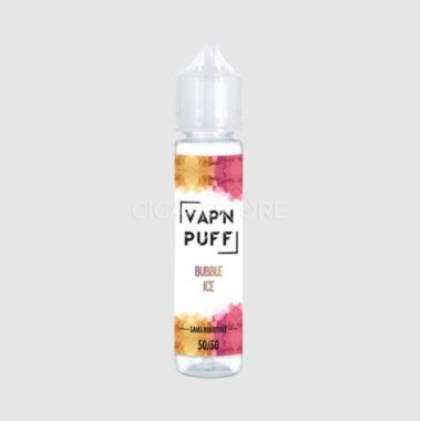 E-liquide Vap'n Puff Bubble Ice - 50/50 MPGV/GV (0mg) : 50ml
