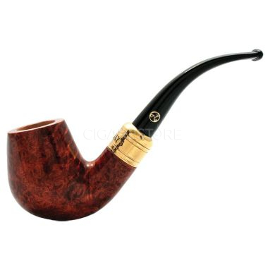 Pipe courbe Rattray's "Majesty" n°177 - Brun