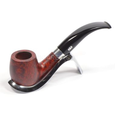 Pipe courbe Chacom "Édition 2023" n°9 - Acajou