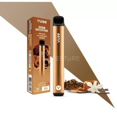 Cigarette électronique jetable Vuse Puff - Saveur Crème Classique 0, 6, 10 et 20mg/ml SDC