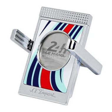 Coupe cigare guillotine S.T. Dupont "Stand" Le Mans blanc chrome - 003488