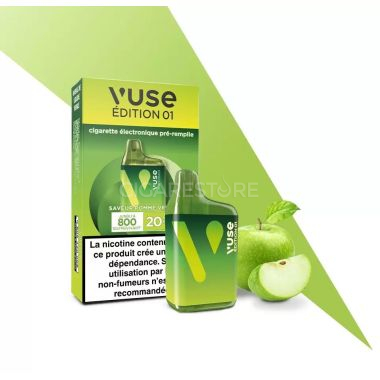 Vuse Puff Box - Pomme Verte (jusqu'à 800 Bouffées)