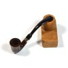 Pipe courbe Peterson "Calabash fishtail" - Brun
