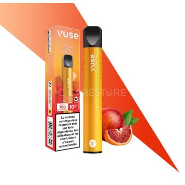 Cigarette électronique jetable Vuse 700 Puff - Saveur Orange sanguine 10mg/ml