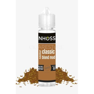 E-liquide Nhoss Classic blond mod - 50/50 MPGV/GV (0mg) : 50ml