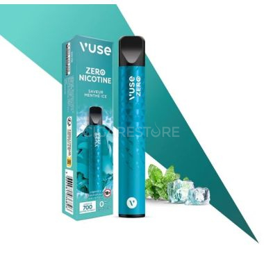 Cigarette électronique jetable Vuse 500 Puff - Saveur Menthe Ice 0, 6, 10 et 20mg/ml