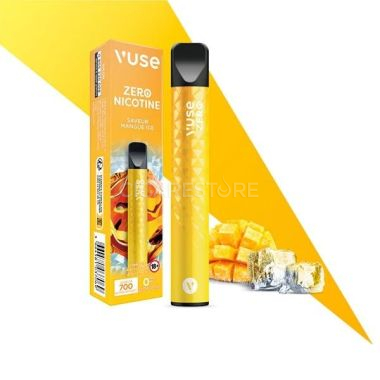 Cigarette électronique jetable Vuse 700 Puff - Saveur Mangue Ice 0, 6, 10, 20mg/ml