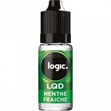 E-liquide Logic LQD Menthe fraiche (0, 6, 12, 15mg) : 10ml