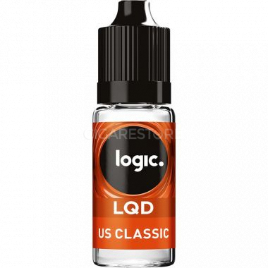 E-liquide Logic LQD Tabac US Classic (0, 3, 6, 12, 15mg) : 10ml