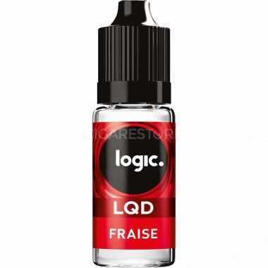 E-liquide Logic LQD Fraise (0, 3, 6, 12mg) : 10ml