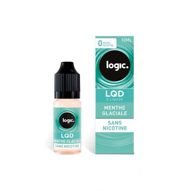 E-liquide Logic LQD Menthe glaciale (0, 3, 6, 12mg) : 10ml