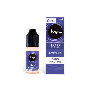 E-liquide Logic LQD Myrtille (0, 6mg) : 10ml
