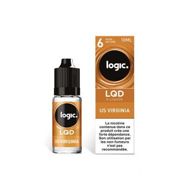 E-liquide Logic LQD Tabac US Virginia (6, 12mg) : 10ml
