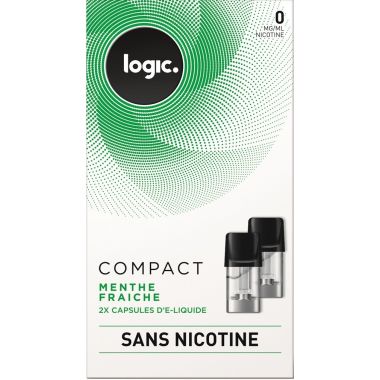 Pods Logic Compact menthe 0,6,12,18mg