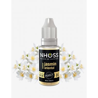 E-liquide Nhoss Jasmin Oriental - 65/35 PG/VG (0, 3, 6, 11mg) : 10ml