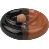 Cendrier pipe céramique noir/marron - 520102-26896