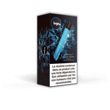 Kit Cigarette électronique Logic Compact Limited EDITION CRISTAL AQUA 