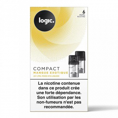 Pods Logic Compact mangue exotique 6,12mg
