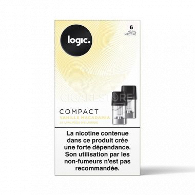 Pods Logic Compact Vanille Macadamia 6,12mg