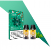 Capsules ePod 2 Vuse Saveur Ice vert - menthe poivrée + tabac(2 niveaux de nicotine)