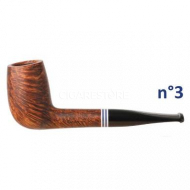 Pipe droite "The French Pipe" n°3 - Brun mat