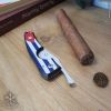 Couteaux coupe cigares Les fines lames - LE PETIT Flag - Cuba bois sombre