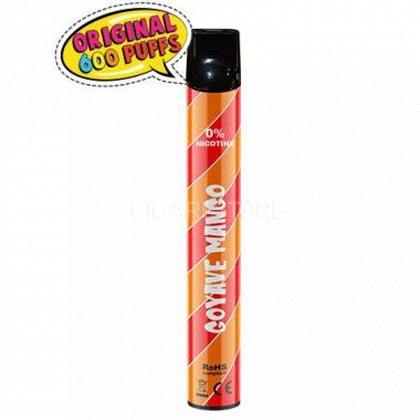 Cigarette électronique jetable Liquideo Wpuffs - Saveur goyave mango (3 tx de nicotine)