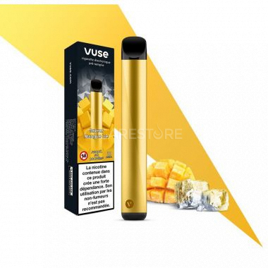 Cigarette électronique jetable Vuse Puff - Saveur Mangue Ice 6,10 et 20mg/ml